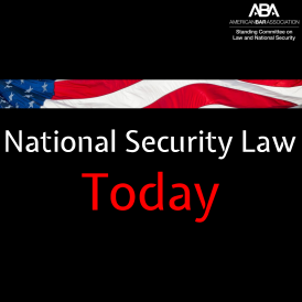 Pearlman Featured on ‘National Security Law Today’ Podcast